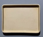 Pampered Chef Family Heritage Stoneware Small Bar Pan 9" X 7" Toaster Oven Size. Fixed Price $39.95.