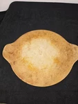 Pampered Chef 15 Inch Large Round Baking Pizza W/handles Stoneware 060607. Fixed Price $30.00.