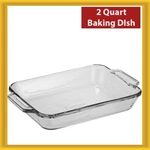 Anchor Hocking 2QT. Oven Basics Glass Clear Rectangular Baking Dish. Fixed Price $22.99.