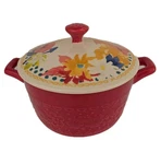 Pioneer Woman Fiona Floral Red 14.4 Oz Mini Casserole Soup Stoneware. Fixed Price $14.99.