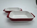Kitchenaid Mini Bakeware Dishes Set Casserole Ceramic Stoneware Empire. Fixed Price $32.00.