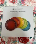 Le Creuset Round Plate 23CM Dish Rainbow 5 Color. Fixed Price $180.00.