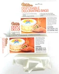 2 Boxes Wilton Disposable Decorating Bags For Cake Cookie Icing New 1981. Fixed Price $16.09.