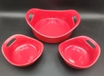 3- Beautiful Rachael Ray Stoneware Casserole Bowls 2QT & 2- 12OZ. Fixed Price $24.99.