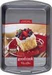New Goodcook 04010 13" X 9" Oblong Steel Cake Pan With Lid 7002520. Fixed Price $9.69.
