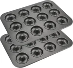 Pack 12-CAVITY Non-stick Donut Pan, Carbon Steel Baking For Muffin,. Fixed Price $24.92.