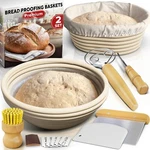 Complete Proofing Baskets Set - Premium Quality Kit For Sourdough Bread.... Fixed Price $33.60.