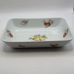 Vintage Andrea By Sadek Fruit Oven Table Cookware 8X10.5 Rectangle Casserole. Fixed Price $22.99.