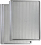 Bakeware Cookie Sheet, Warp Resistant Nonstick Baking Pan, Made The Usa From. Fixed Price $69.50.