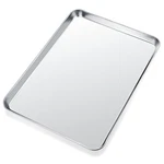 Baking Sheet, Yododo Stainless Steel Cookie Toaster Oven Tray Pan Recta.... Fixed Price $21.50.