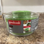 Good Cook Touch Pull Cord Large Clear Green Bowl Kitchen Salad Spinner. Fixed Price $29.98.