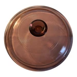 Pyrex Visions Cranberry Lid (30 V1C) 6.375" For V1B Pan & V30B Dish. Fixed Price $12.44.