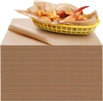 Geeric Unbleached Waxed Deli Paper Sheets 12 * Inch, 100 Pcs Food Basket Line. Fixed Price $11.54.