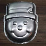 Vintage Wilton Frosty The Snowman Head Cake Pan #2105-2083 2002. Fixed Price $9.99.