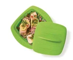 Starfrit Silicone Steamer, Square, 8 Inches - Green. Fixed Price $28.94.