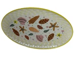 Temptations Nostalgic Seashell Platter PPP-HLD-012840 16.25" X 10.25". Fixed Price $15.40.