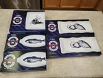 Cuisine & Company Dockside Bakeware Set Oyster Fishing Vessel Nib 5 Lot. Fixed Price $79.99.
