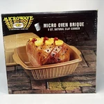 Vintage Nordic Ware Microwave Oven Brique Clay 3 Quart Cooker Roasting Pan. Fixed Price $20.97.