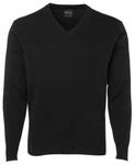 Jb's Wear Knitted Jumper V-neck Classic Fit Long Sleeve With Cuffs Bottom Basque. Fixed Price $58.77.