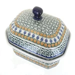Blue Rose Pottery Polish - Green Herb Garden Medium Covered. Fixed Price $140.85.
