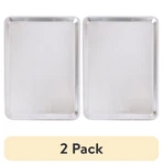 (2 Pack) Nordic Naturals 18X13 Alu Half Sheet Cookie/baking Pan. Fixed Price $33.53.