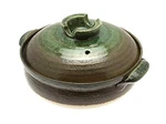 Kotobuki Donabe Japanese Hot Pot, Medium, Brown/green. Fixed Price $193.69.