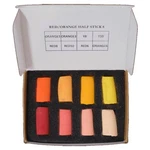 Unison Colour Artist's Soft Pastels Half Stick Mini Red & Orange Tones Set 8. Fixed Price $24.04.