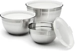 Cuisinart Mixing Bowl Set, Stainless Steel, 3-PIECE, CTG-00-SMB. Fixed Price $63.54.