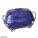 Temptations By Tara Presentable Ovenware Orchard Vine Lid Bottom. Fixed Price $30.00.