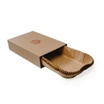 Bakebarn 9X13 Precut Parchment Paper, 50-SHEET Unbleached Non-stick Liners Set. Fixed Price $38.30.