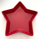 Chantal Baking Dish Star 2-QUART Red 1.9 Liter 13" Stoneware Serving 93-ST28. Fixed Price $20.00.