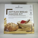 Crofton 8-PIECE Artisan Bread Making Kit Proofing Basket, Whisk, Lame. Fixed Price $21.00.