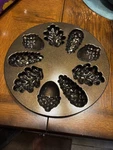 Nordic Ware Woodland Cakelet Pan, 2.25 Cup Capacity, Bronze. Fixed Price $30.00.