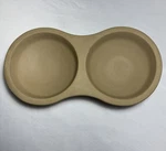 Pampered Chef Double Egg Cooker/baker Baking Stoneware 5142 Usa Made 11.75. Fixed Price $11.99.