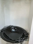 Michael Aram Olive Branch, Dark -brown Glass -bowl 15X13 Oval. Fixed Price $80.00.