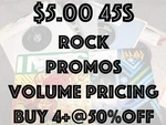 45S Rock Promos -g Ex Flat $5.00 Shipped -EJ23 -buy 4+ 50% Off. Fixed Price $5.00.
