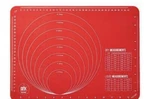 Art + Cook Red Silicone Baking Mat, Non Stick Surface 11.75" X 15.75" Retail 25$. Fixed Price $12.99.