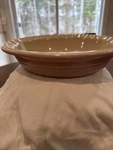 Creuset Marseille Pink 10.5" Stoneware Pie Dish Plate Euc. Fixed Price $32.50.