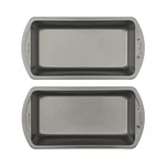 Goodcook 8X4 Inch Medium Loaf Set Of 2 Nonstick Baking Gray. Fixed Price $17.09.