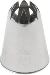 Ateco # 849 Closed Star Pastry Tip .69'' Opening Diameter- Stainless Steel. Fixed Price $8.99.