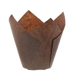Royal Brown Tulip Style Baking Cups, Medium, 200 Count - Cupcake Muffin Liners. Fixed Price $28.47.