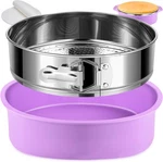 304 Stainless Steel Springform Pan 9 Inch Nonstick, Leakproof Cheesecake Wit. Fixed Price $33.21.