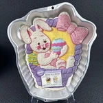 Wilton Bunny Basket Cake Pan Easter Eggs Make Dessert New Free Shipping!. Fixed Price $21.00.