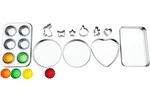 Quadrapoint Super Deluxe Pan Set With Easy Bake Ultimate Oven Cupcake Liner.... Fixed Price $37.27.