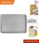 Bakeware Nonstick Half Sheet Pan Aluminized Steel Baking Cookies Roasting. Fixed Price $36.98.