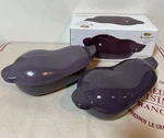Creuset Mini Eggplant Cocotte Purple Unused Oven Safe Japan. Fixed Price $182.99.
