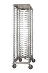Prairie View Industries Mobile Aluminum 48 Pizza Double Rack 18IN Pans. Fixed Price $696.45.