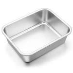 Onader Lasagna 12 X 10 Inch, Deep Stainless Steel Cake Pan, Rectangular .... Fixed Price $33.40.