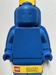 New Lego Retired Blue Minifigure Silicone Cake Mold For Baking Large 12" 6153620. Fixed Price $24.99.