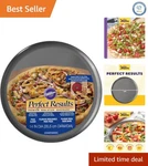 Wilton Perfect Results 14-INCH Non-stick Pizza Pan, Dishwasher & Oven Safe. Fixed Price $38.90.